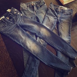Bundle of 3 Abercrombie Kids Size 10 Slim